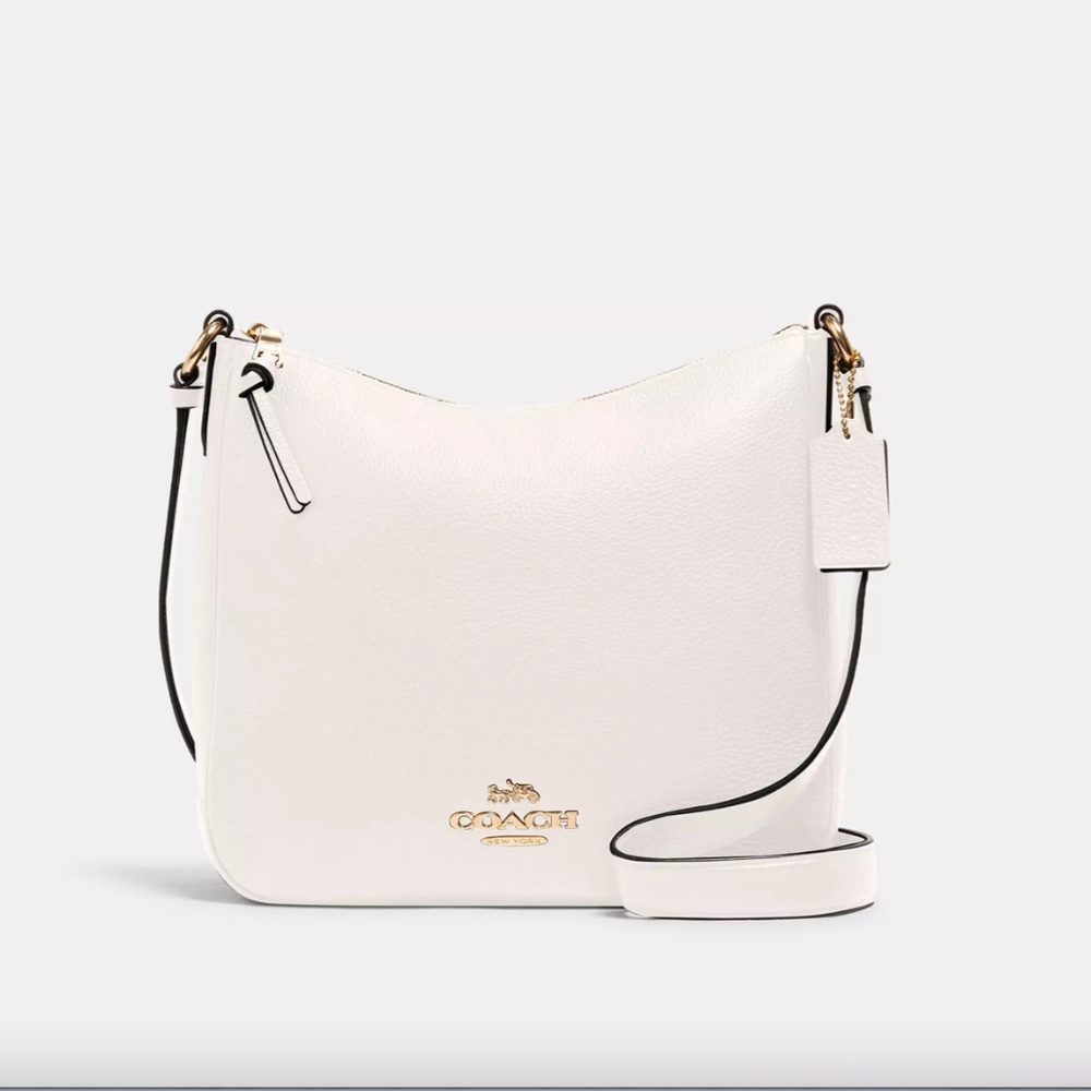 Coach Ellie File Bag White